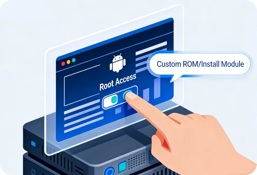 Unmatched Control and Flexibility with Android VPS